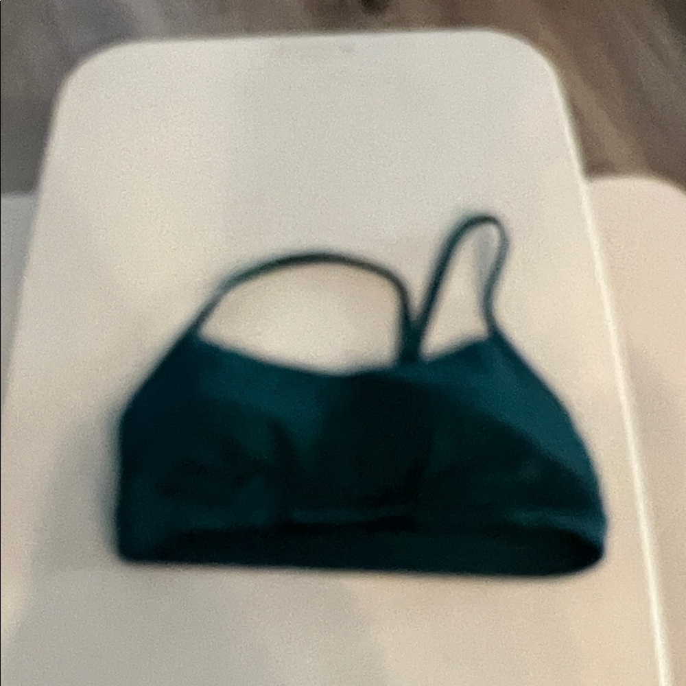 Lululemon Athletica Deep Teal Sports Bra
